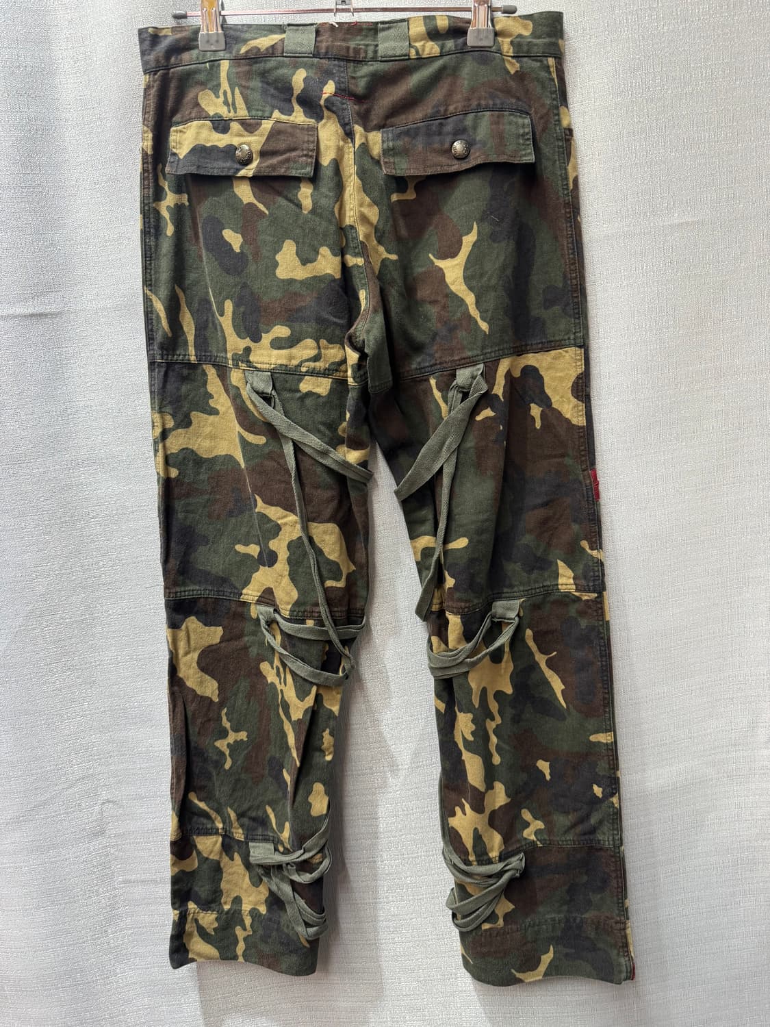 희귀/이태리 D&G 본디지 카고 카모 패턴 팬츠27-28 상품이미지4