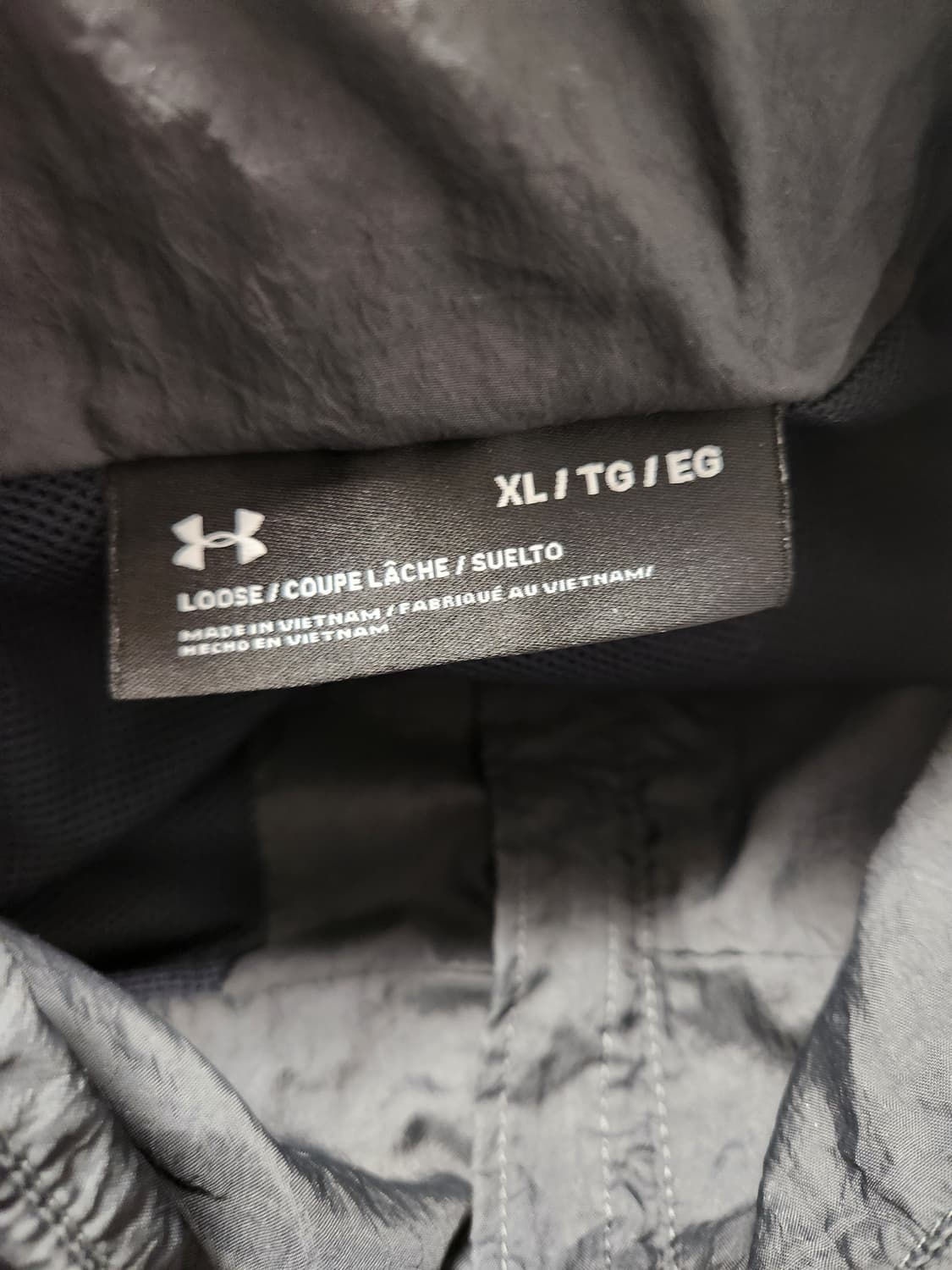 언더아머 UA 우븐 바람막이 집업 재킷1373186 사이즈105(xl)
 상품이미지7