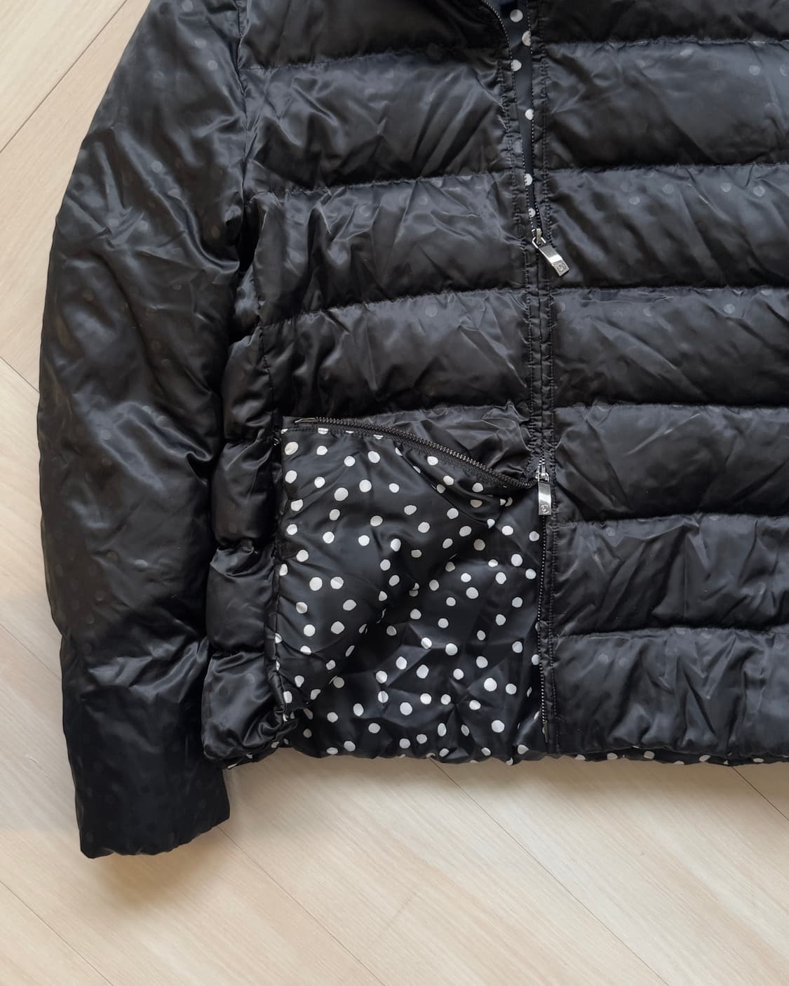 [Armani Jeans] Dot Real Down Jacket 상품이미지5