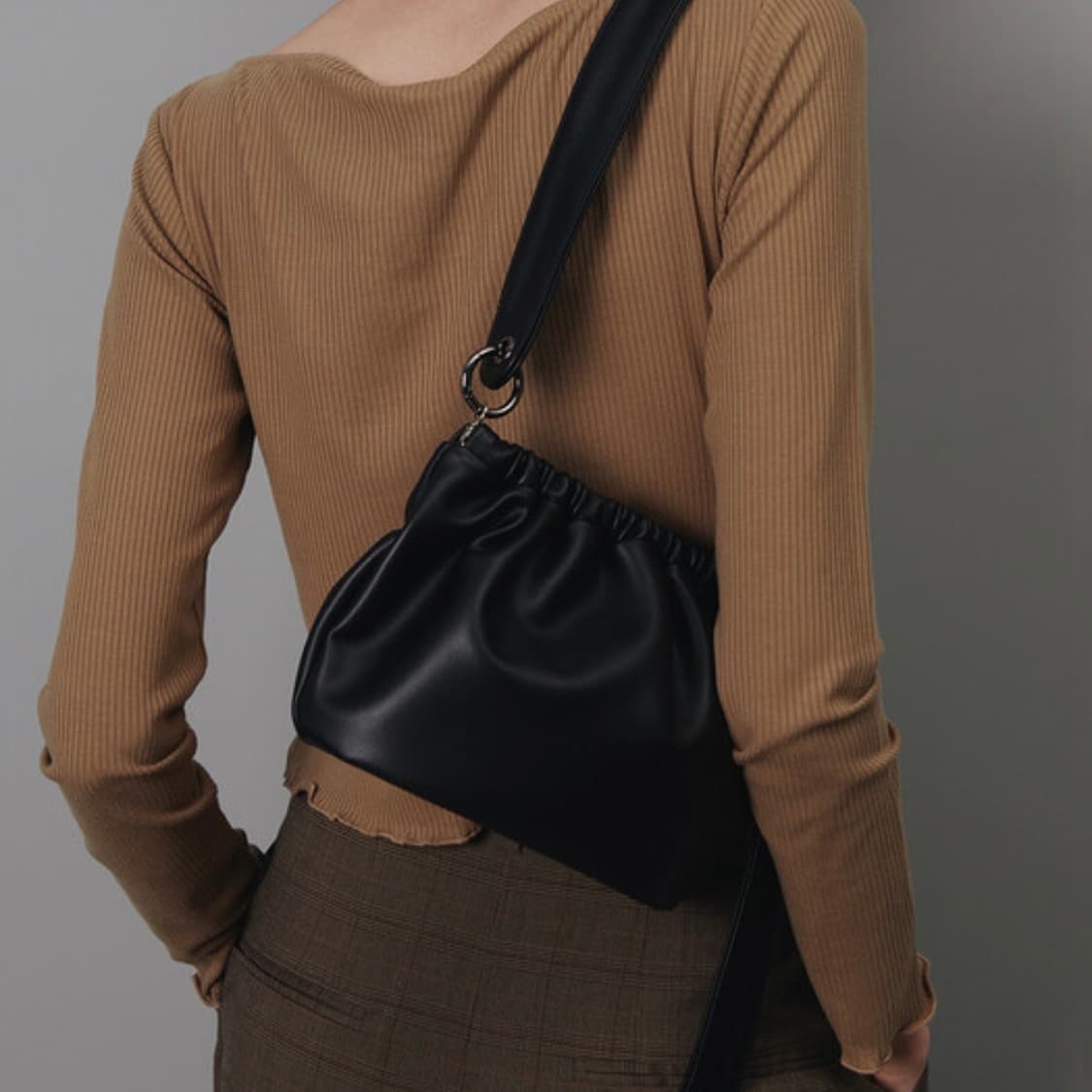 세이모온도 에그백 s사이즈 블랙 SAMO ONDOH egg bag s 상품이미지4
