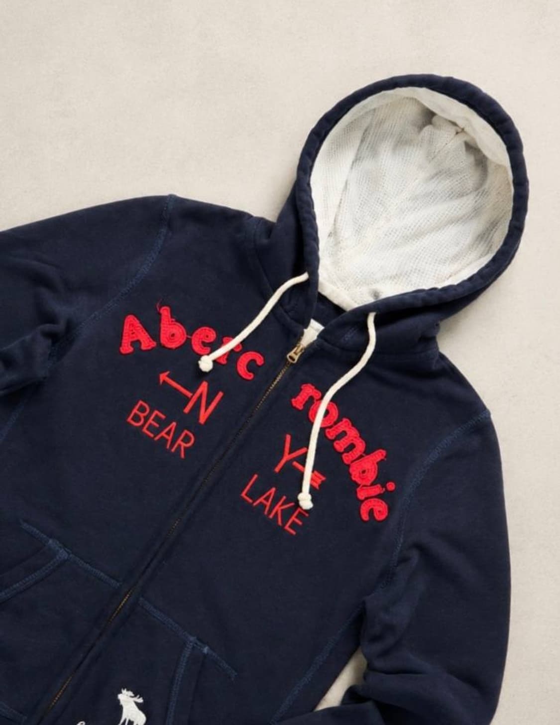Abercrombie 아베크롬비 네이비 후드집업 상품이미지2