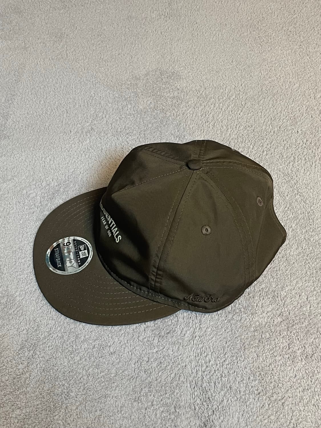 Essentials X NewEra 스냅백(거의 새제품) 상품이미지2