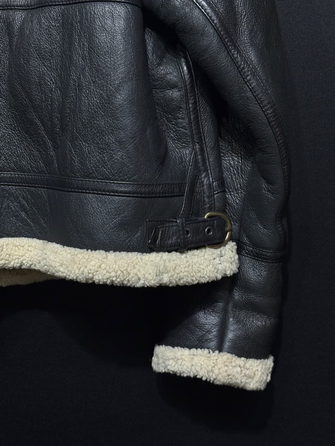 B-3 폭격기 양가죽 무스탕  상품이미지9