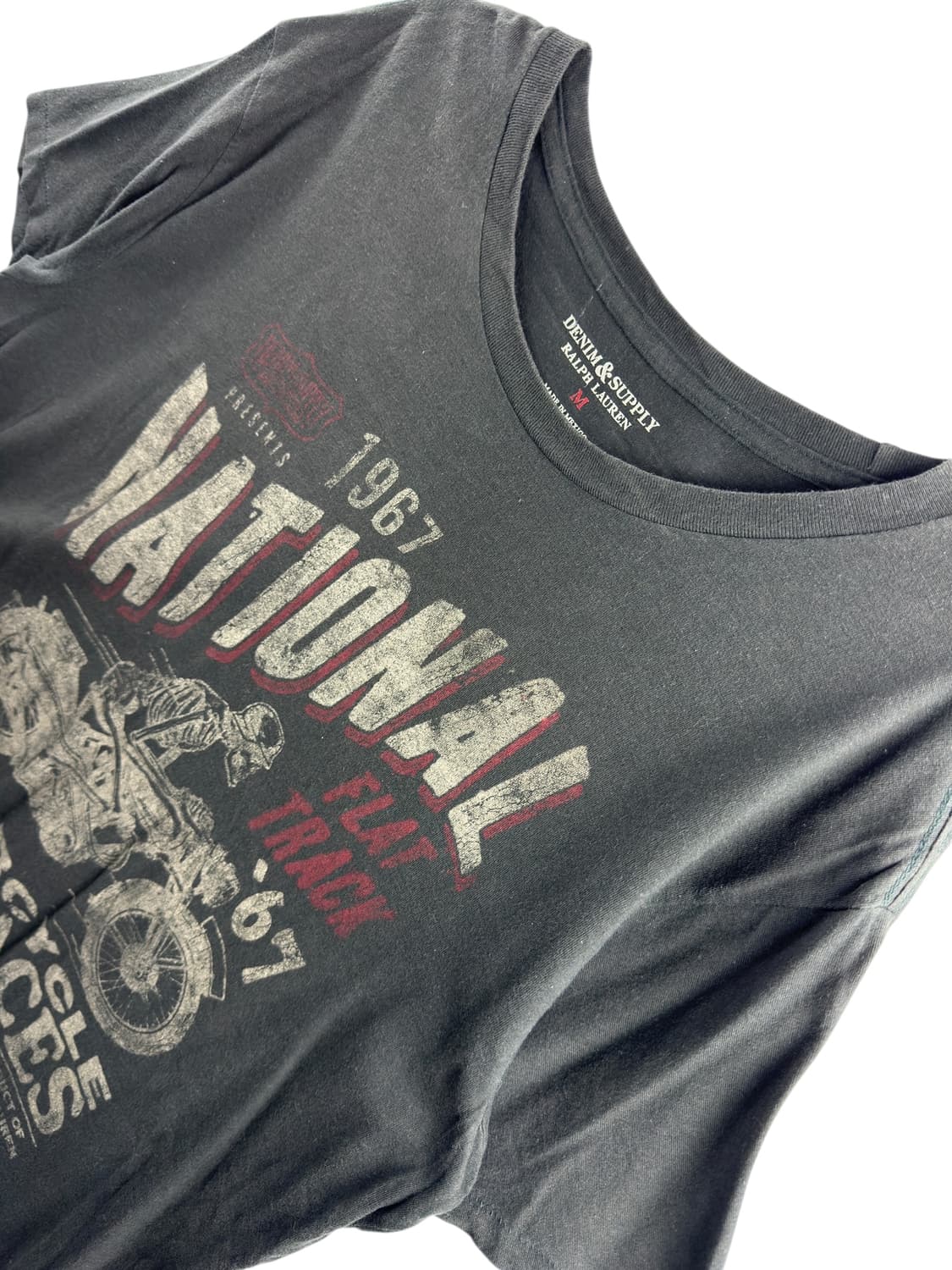 데님 서플라이 스컬 모터사이클 슬리브1242 상품이미지3