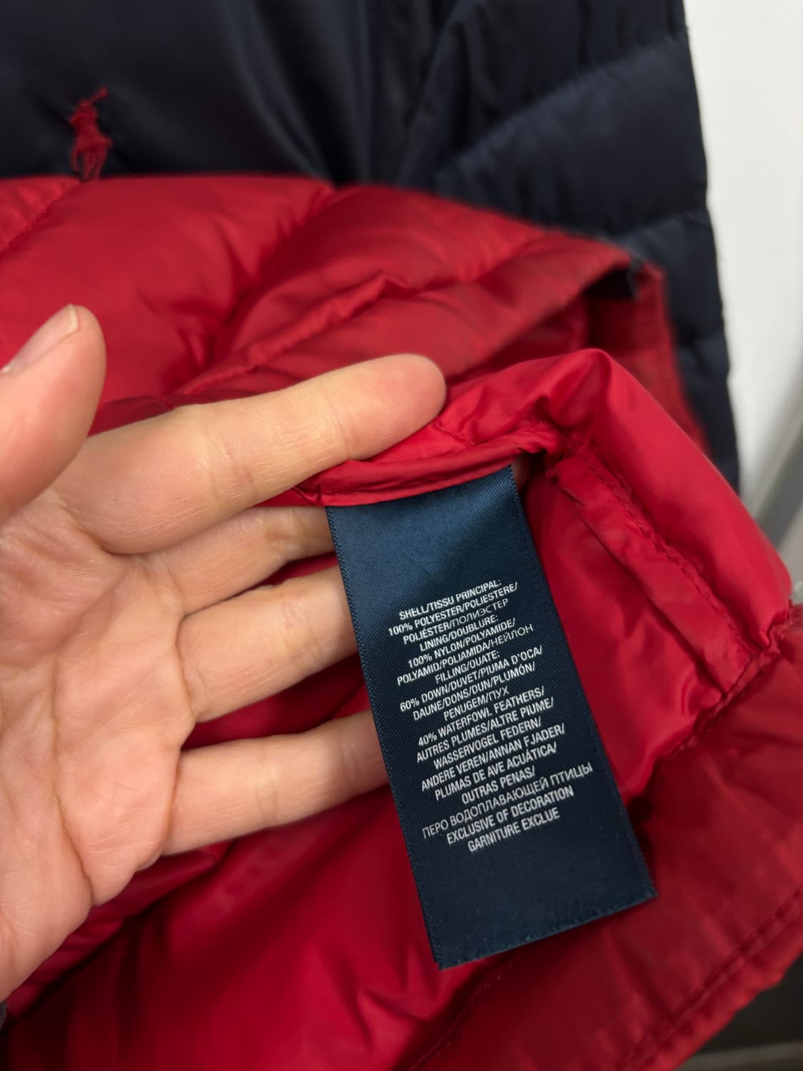 폴로랄프로렌 다운패딩 상품이미지6