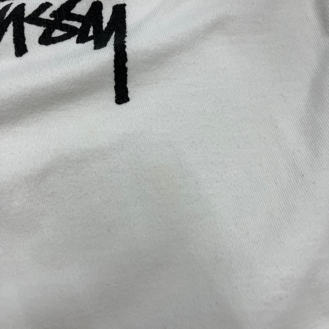스투시 x 아워레가시 화이트 반팔 XL 상품이미지4