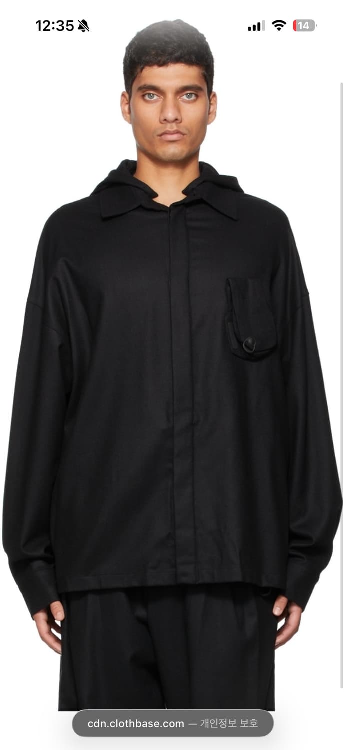 혜인서 hooded wool shirt 3 상품이미지2