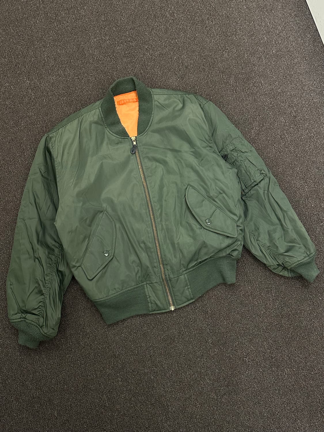 L)SMW 인더스트리 MA-1 플라이어 자켓 상품이미지2