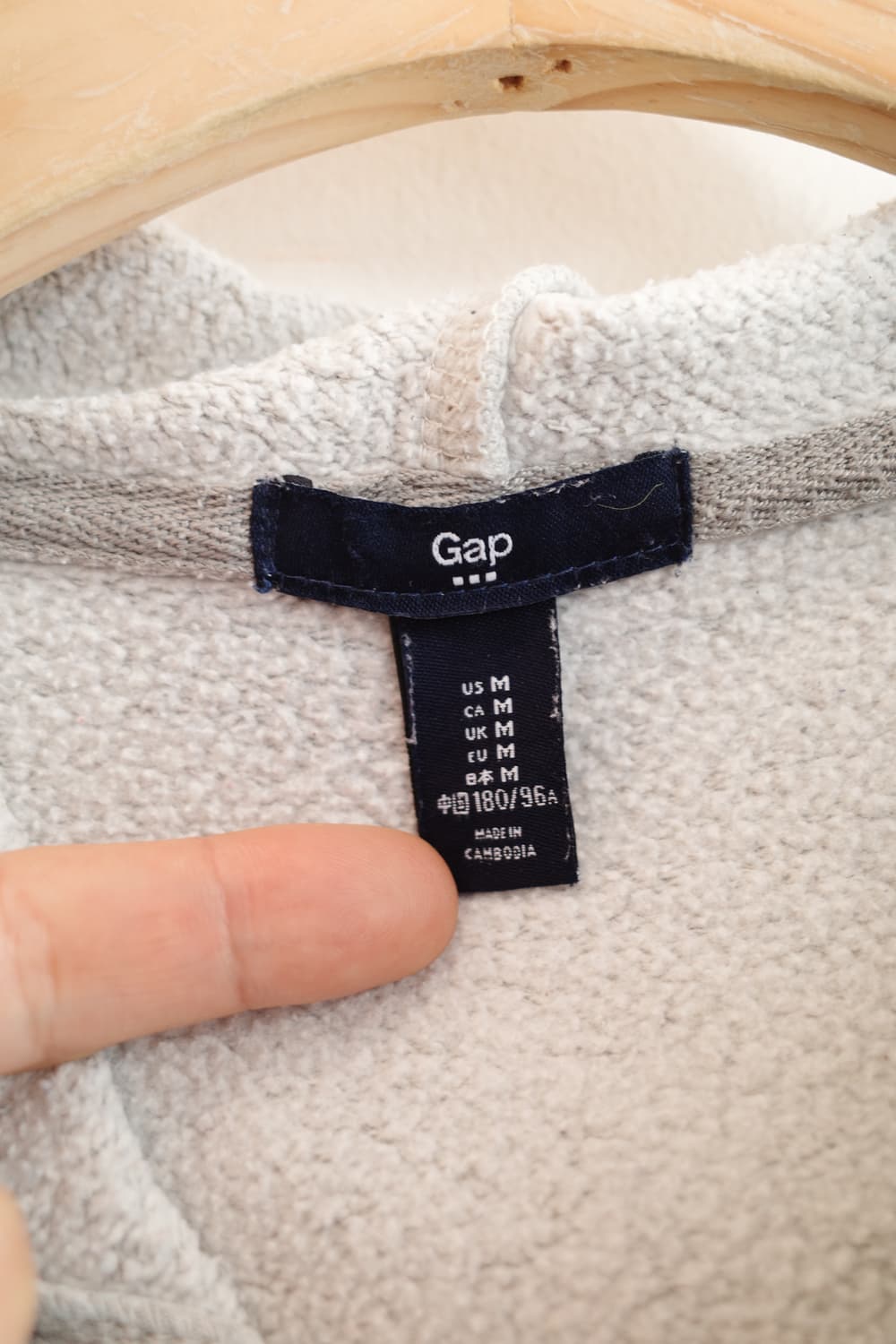 GAP 갭 성조기 집업 후디 상품이미지5