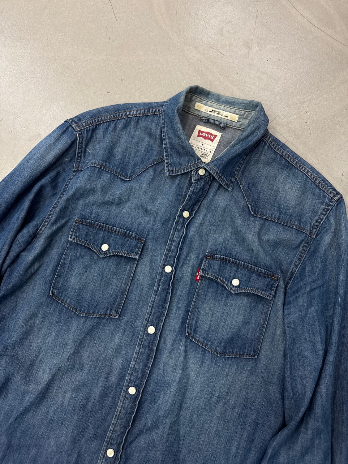 리바이스 데님 셔츠 M 상품이미지2