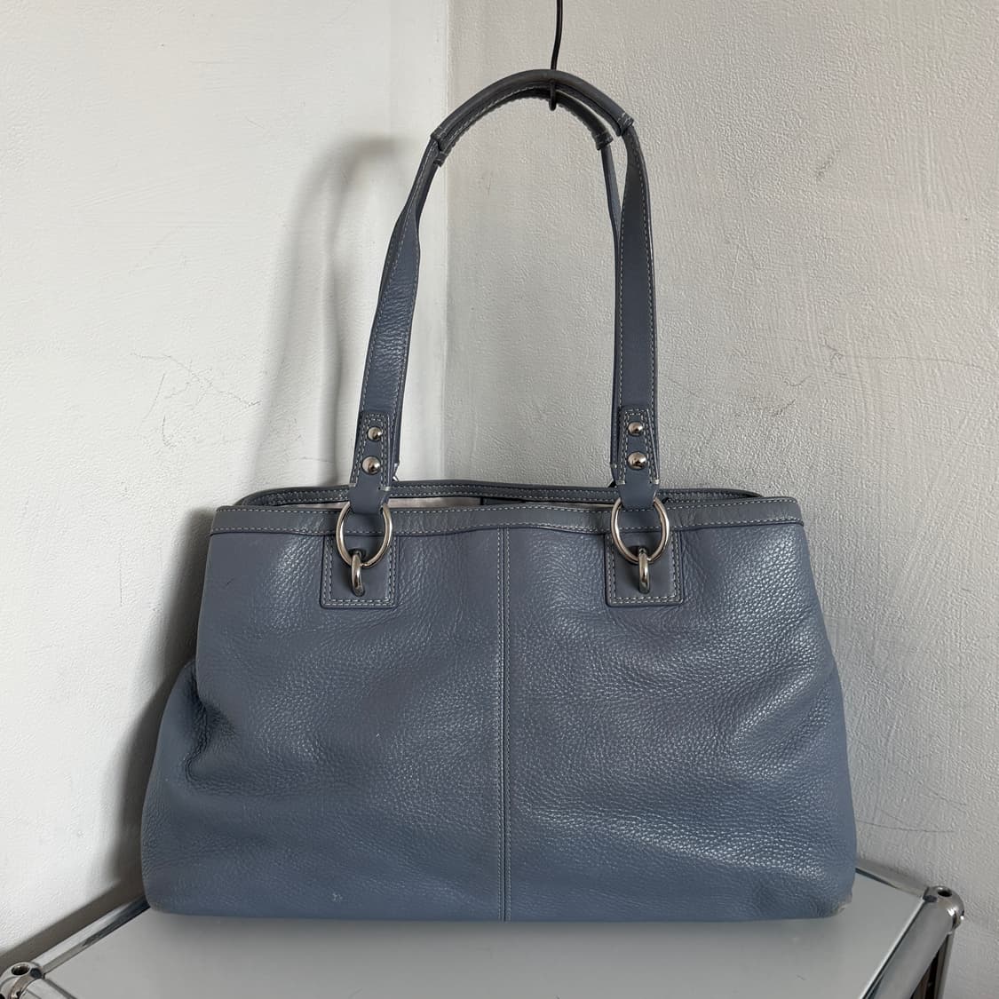 Coach vintage leather shoulder bag 상품이미지4