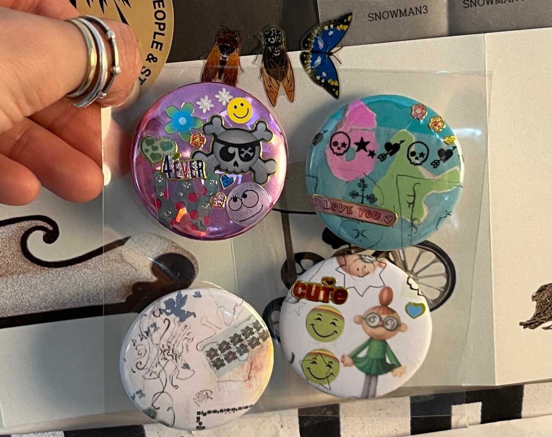 뱃지 핀버튼 브로치  {4єα-1ѕєт} 상품이미지5