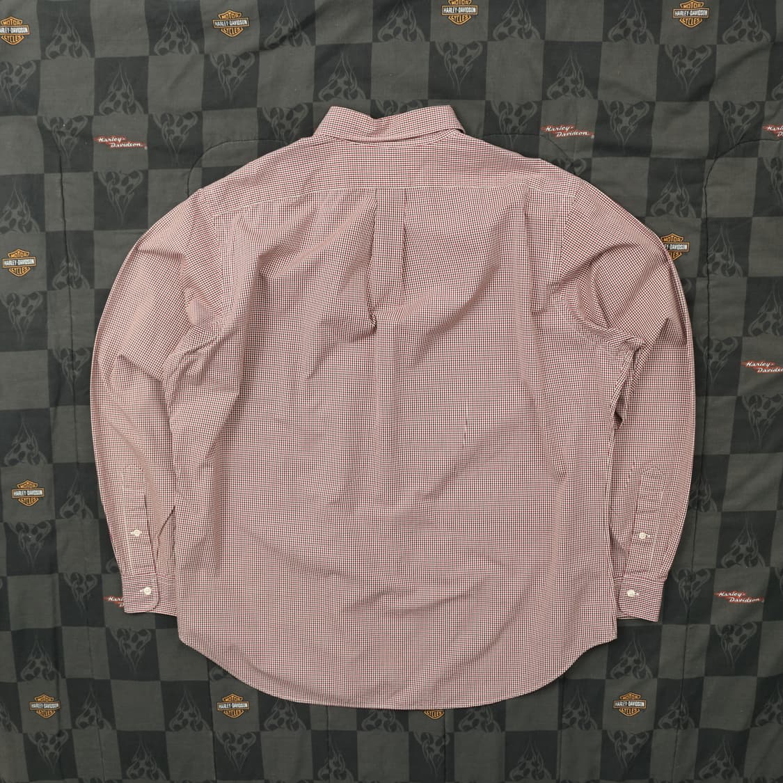 폴로 깅엄 체크셔츠 XL B73 상품이미지6