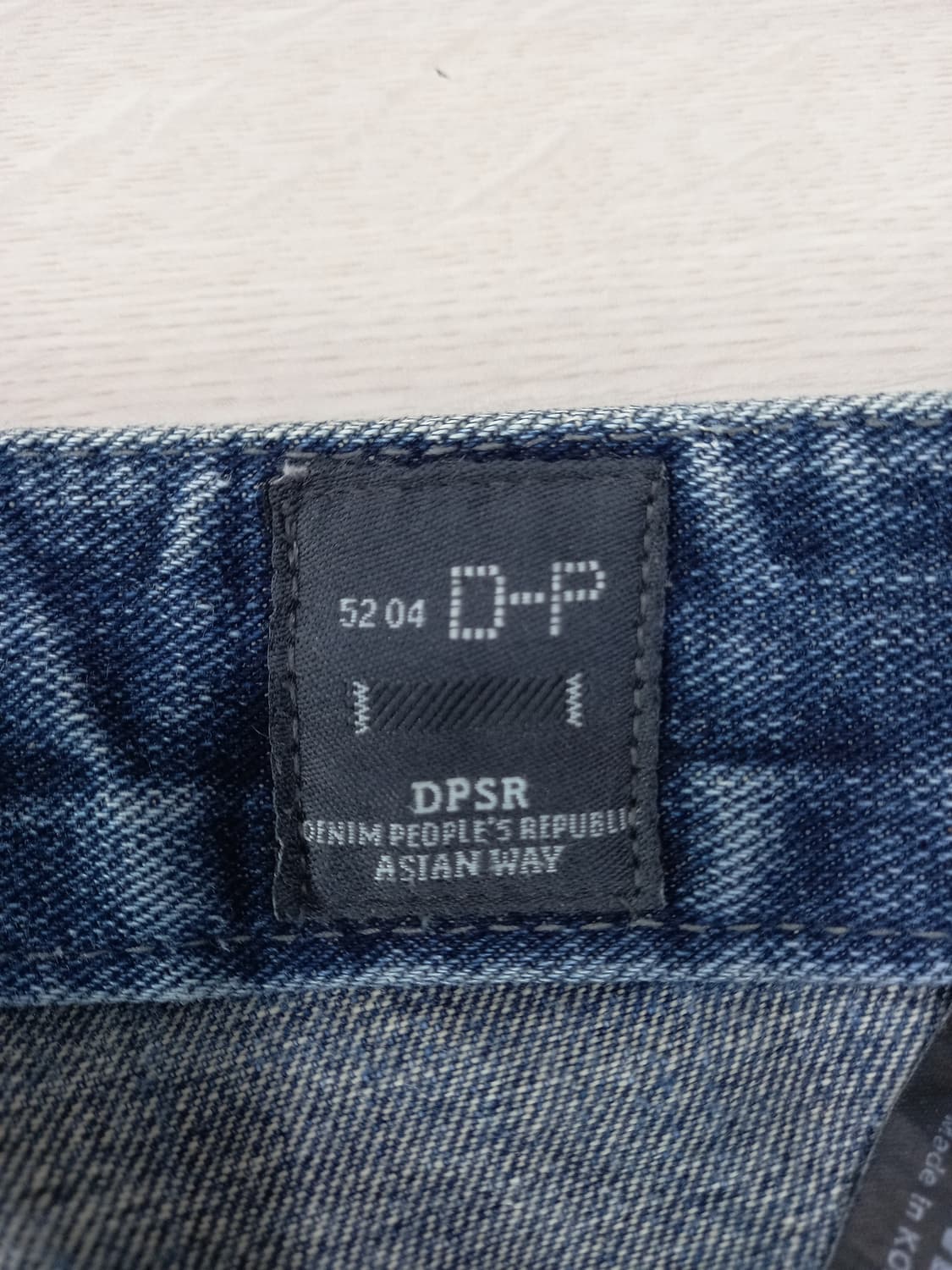 33 DPSR Kor 데미지워싱 슬림일자진 33-420 상품이미지8