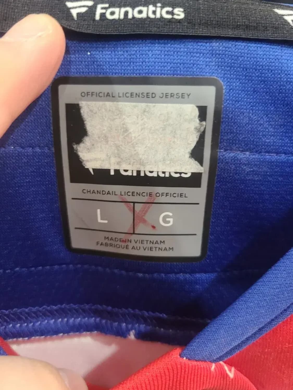 파나틱스 뉴욕 레인저스 NHL 저지 상품이미지3