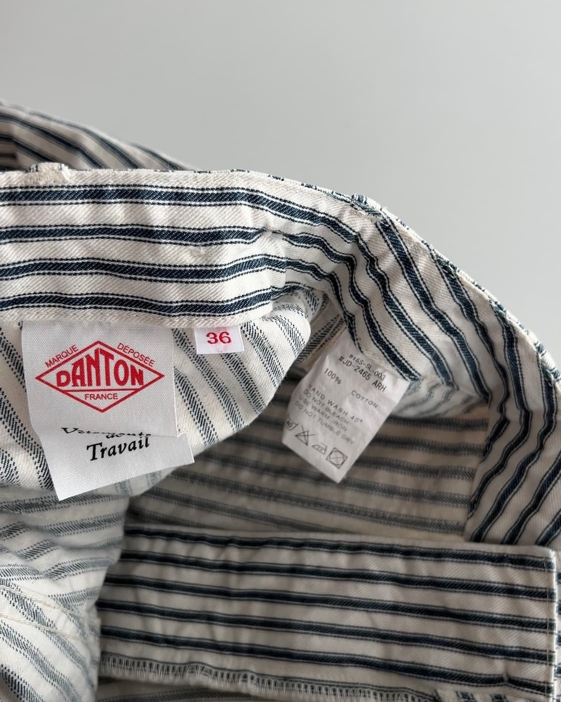 단톤 히코리 스트라이프 팬츠 s 상품이미지5