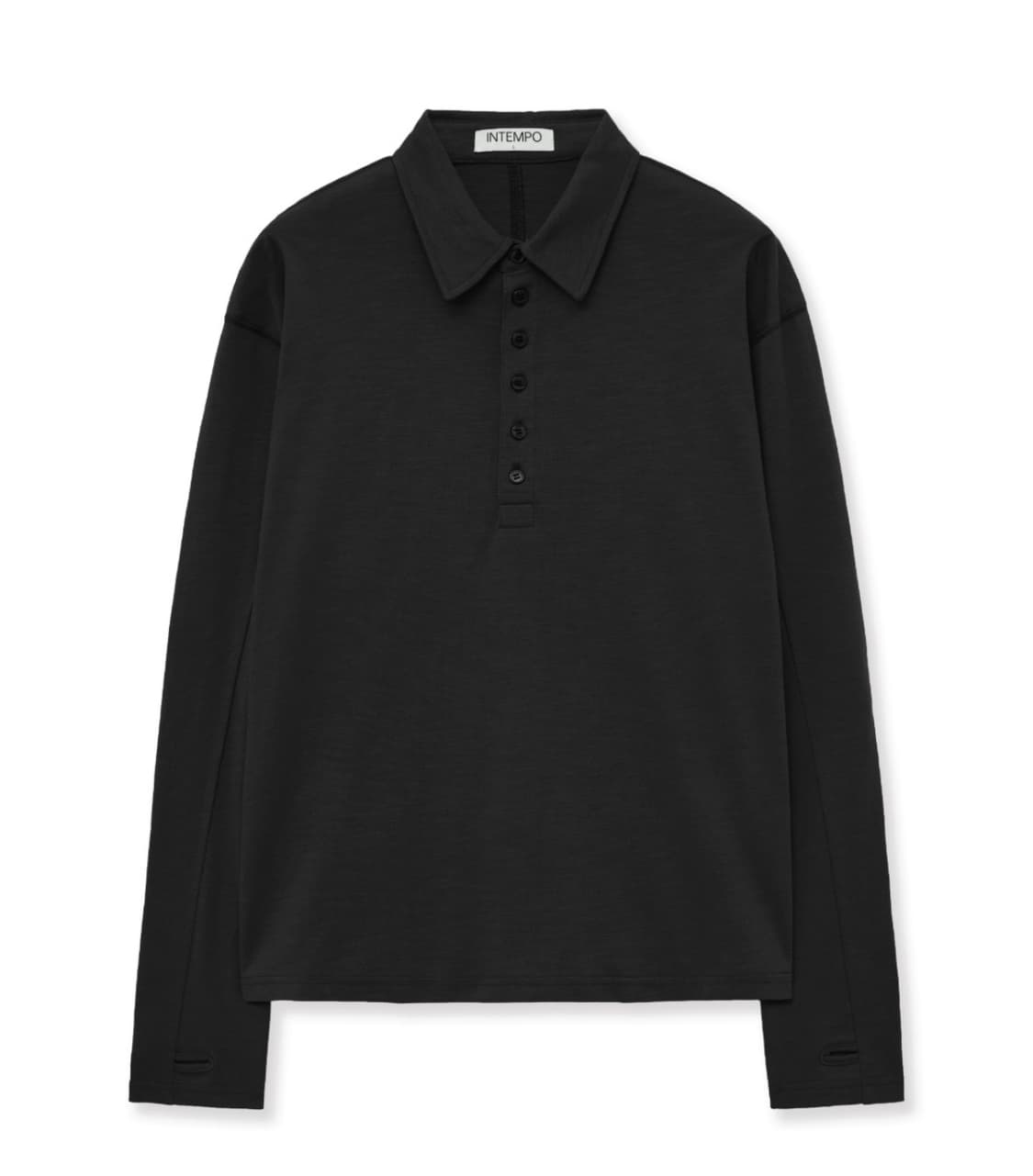 인템포무드 카라 롱슬리브 상품이미지1