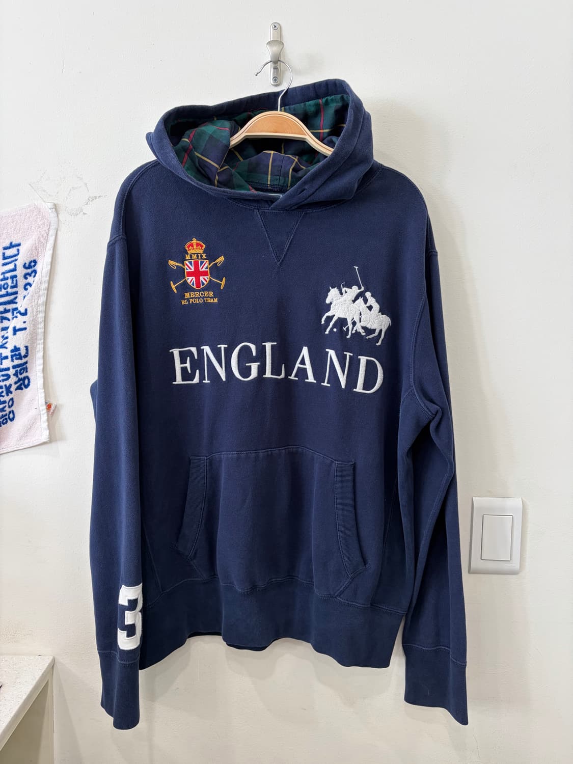 121. 폴로 빅포니 잉글랜드 후드티 상품이미지1