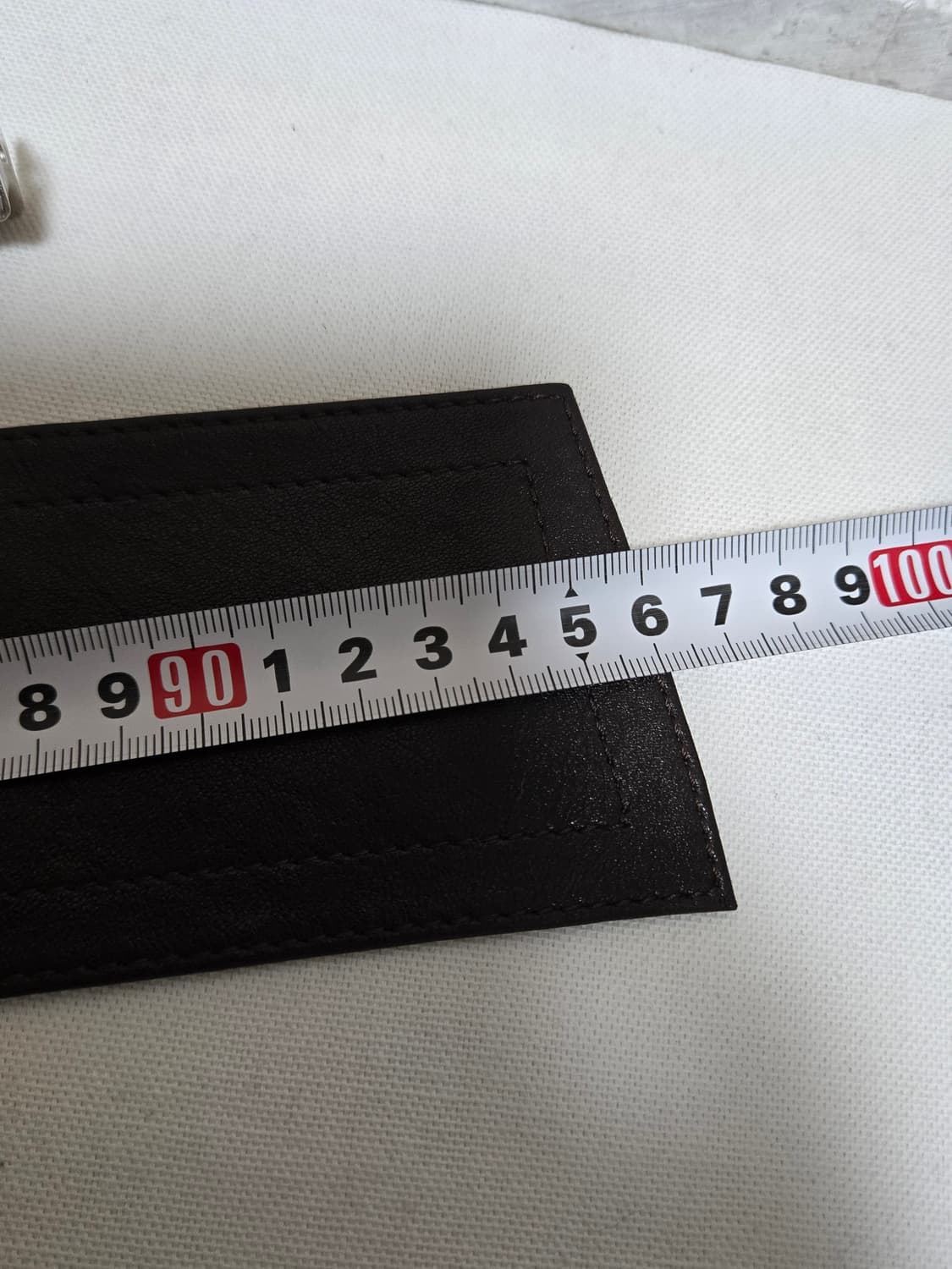 브라운 와이드 가죽벨트 상품이미지5