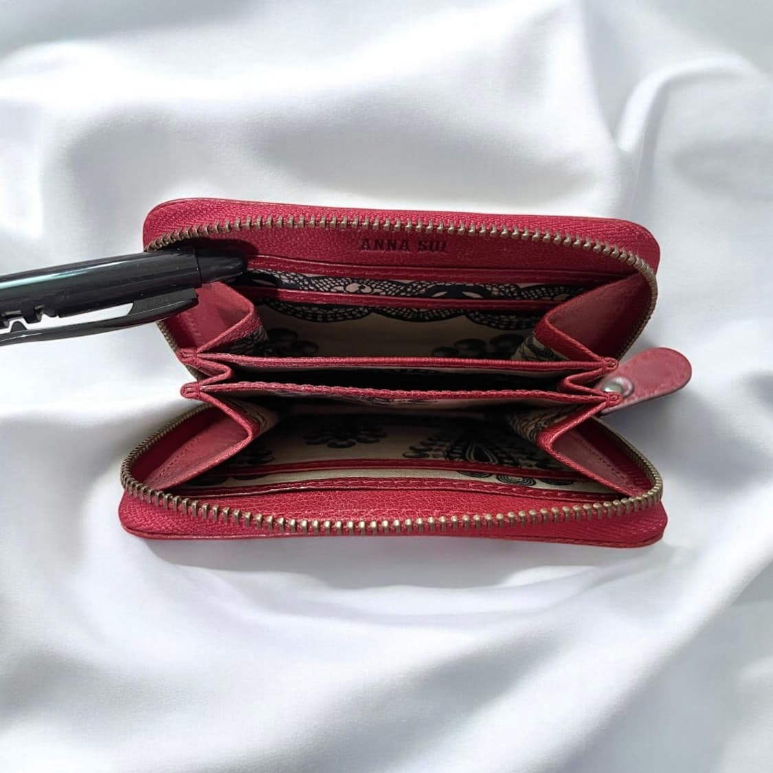 안나수이 장미&나비 카드 지갑 상품이미지6