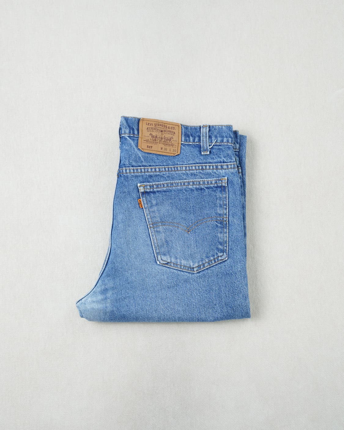 (허리 45) 90s 리바이스 517 부츠컷 데님 팬츠 상품이미지1