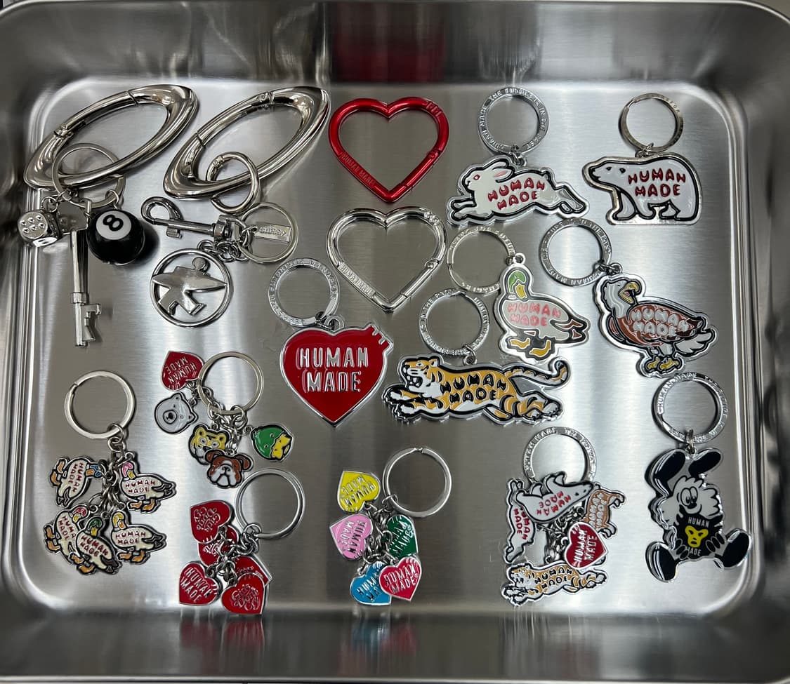 휴먼메이드 오클리 스투시 키링 모두 처분 상품이미지1