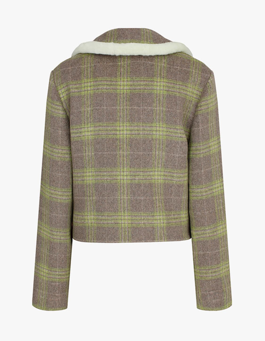 마가린핑거스 Fur Trimming Short Coat 상품이미지2