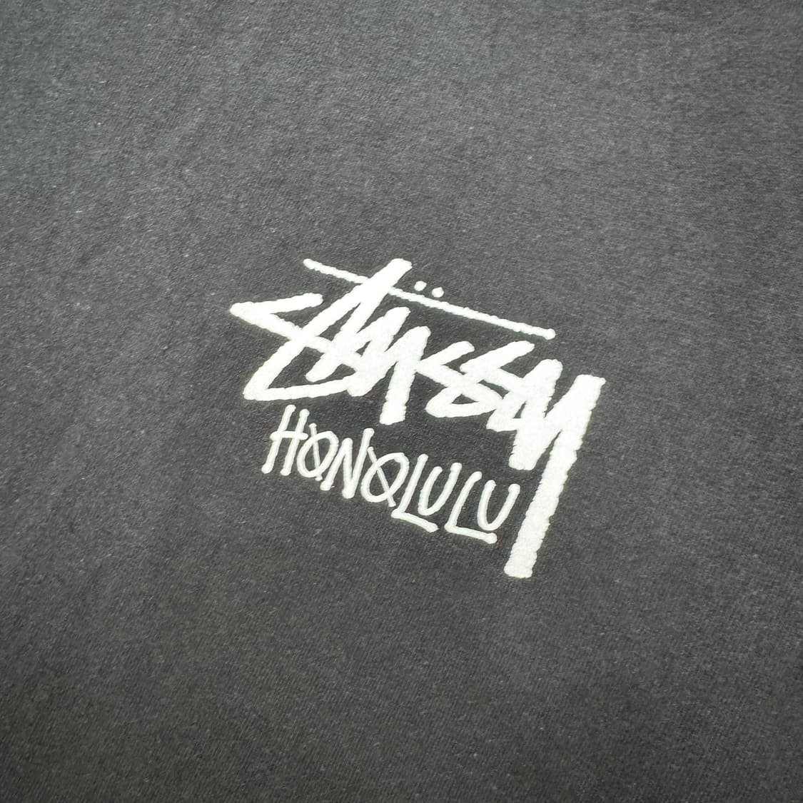 S Stussy 스투시 호놀룰루 빅로고 반팔 티셔츠  상품이미지4