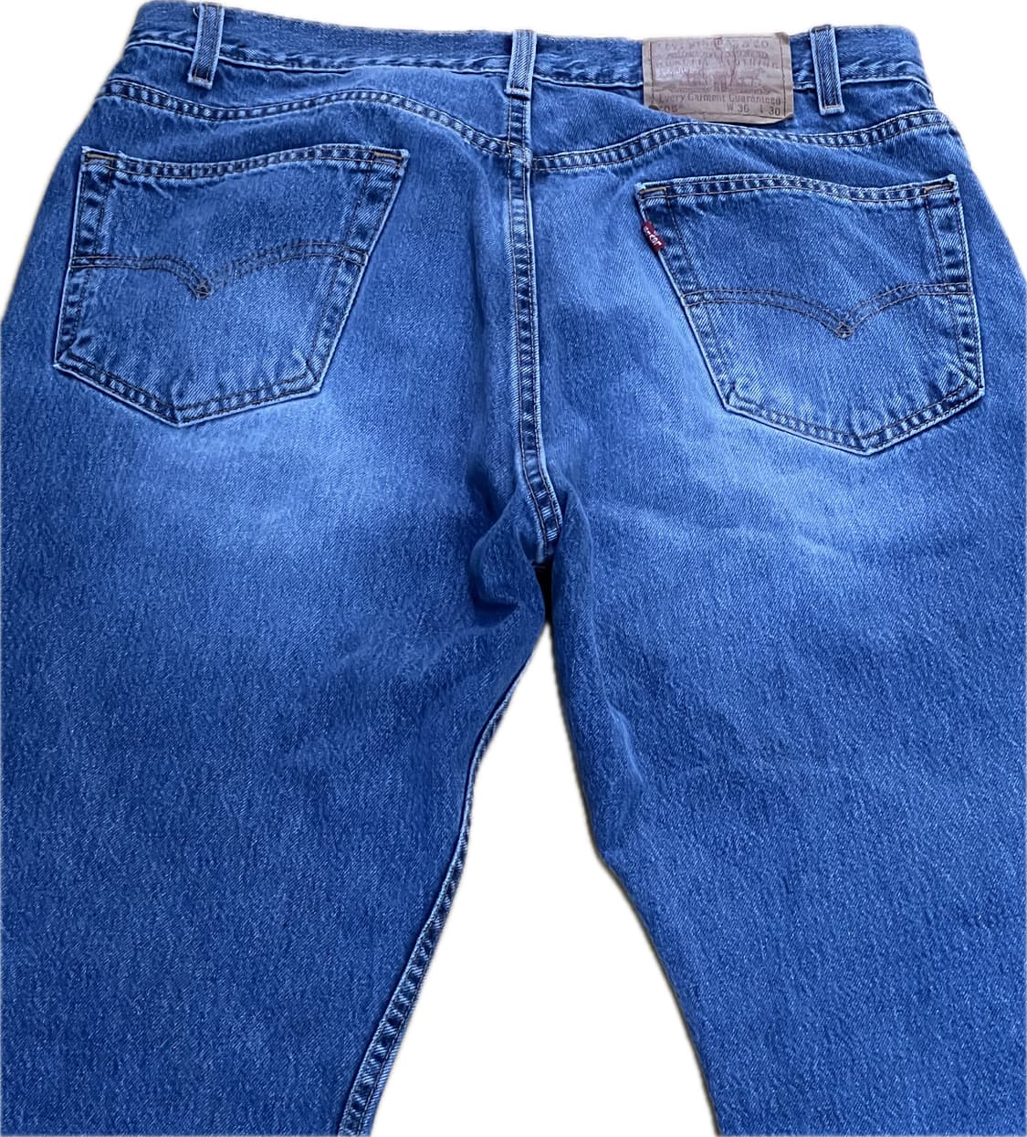 USA 00s levis 505 데님 팬츠 (36x30) 상품이미지4