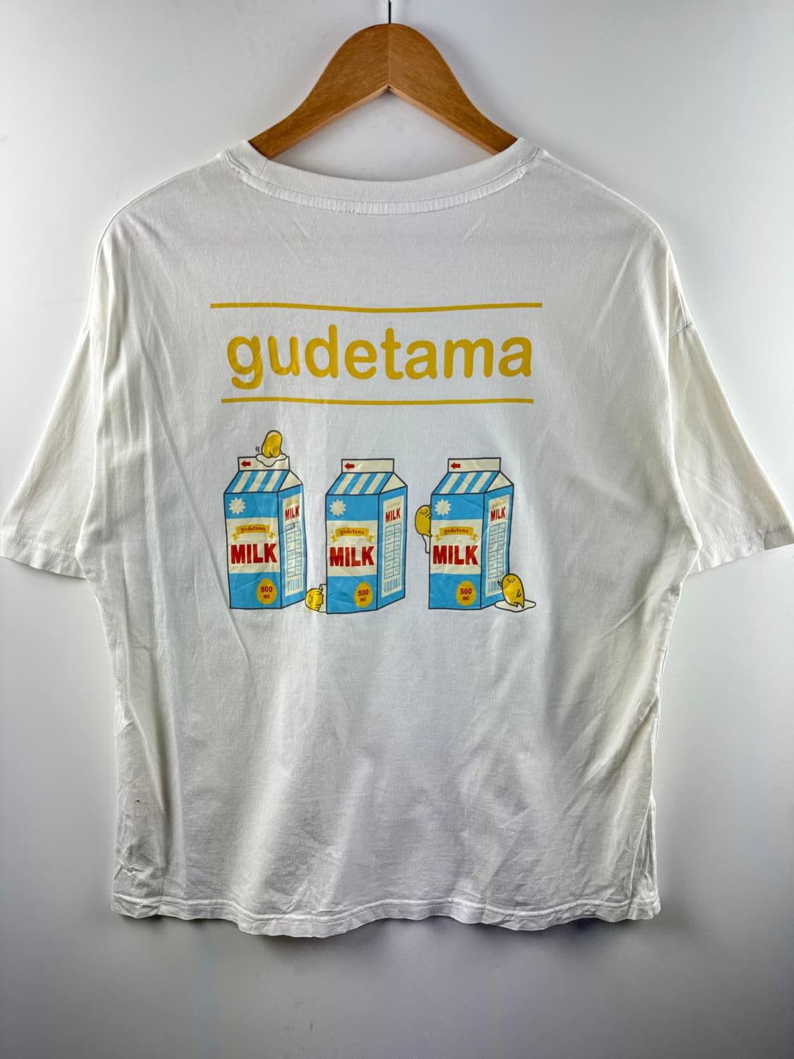 구데타마 우유팩 프린팅 반팔티2122 상품이미지4