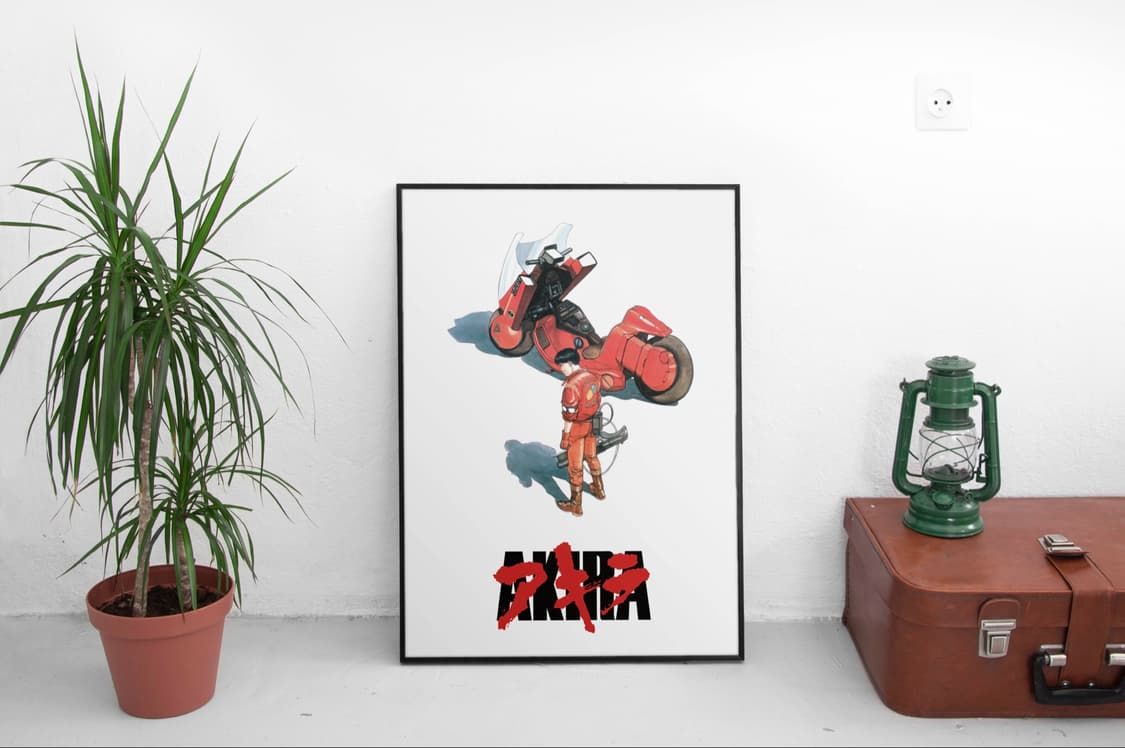 아키라 Akira 포스터 액자 50x70cm 대형 사이즈 상품이미지1