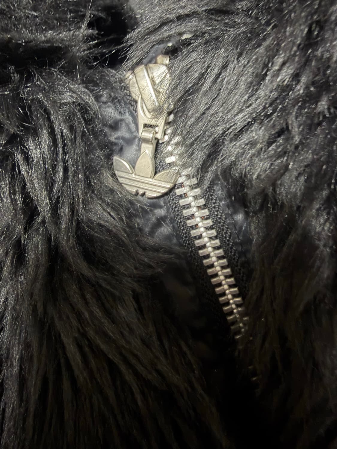 아디다스 퍼 후드집업 상품이미지4