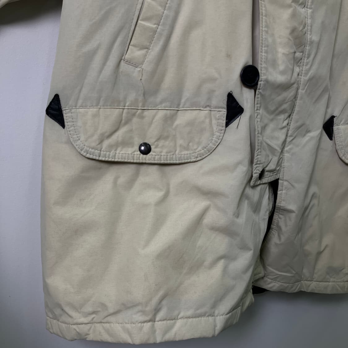 스투시 아이보리 N-3B 패딩 파카 XL 상품이미지8