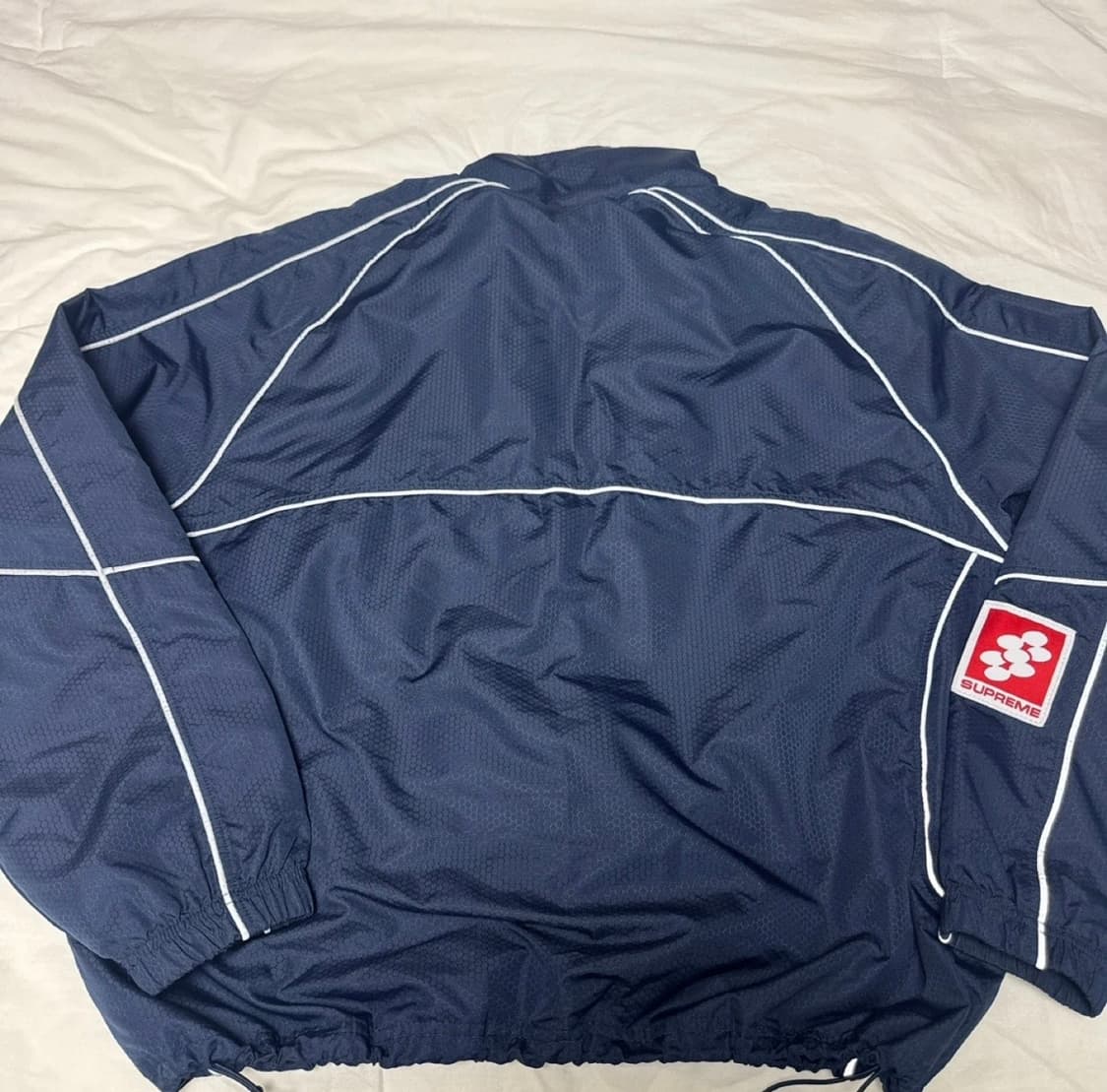 슈프림 S로고 후드 집업 블랙 24FW L사이즈 상품이미지3