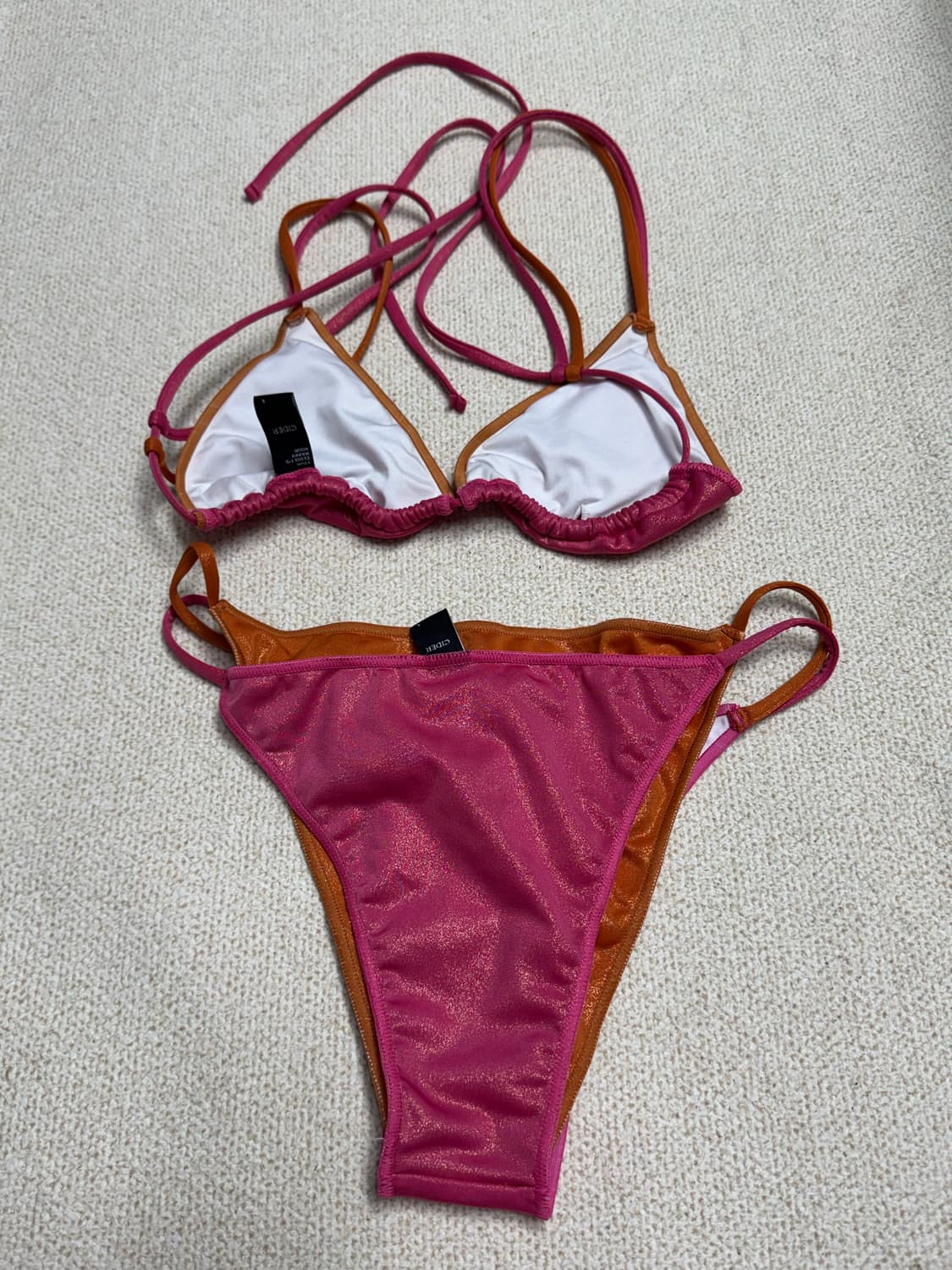 샵사이다 글리터 패치 비키니 L 상품이미지2