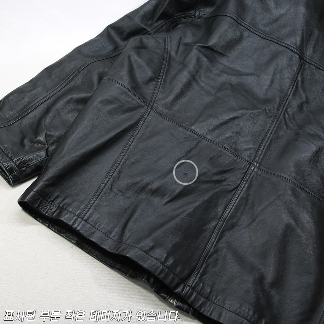 (착용컷) CP.BELLINI 레더 자켓 (남성용 105) 상품이미지10
