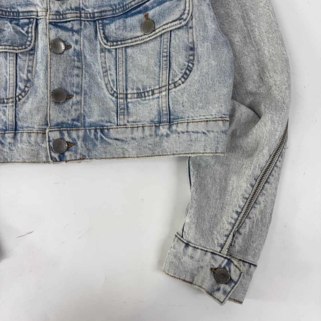 마쥬 데님 크롭 자켓 상품이미지6