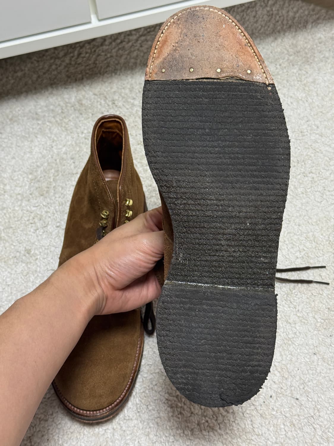 알든 브룩스브라더스 플레인토 스너프 스웨이드 상품이미지10