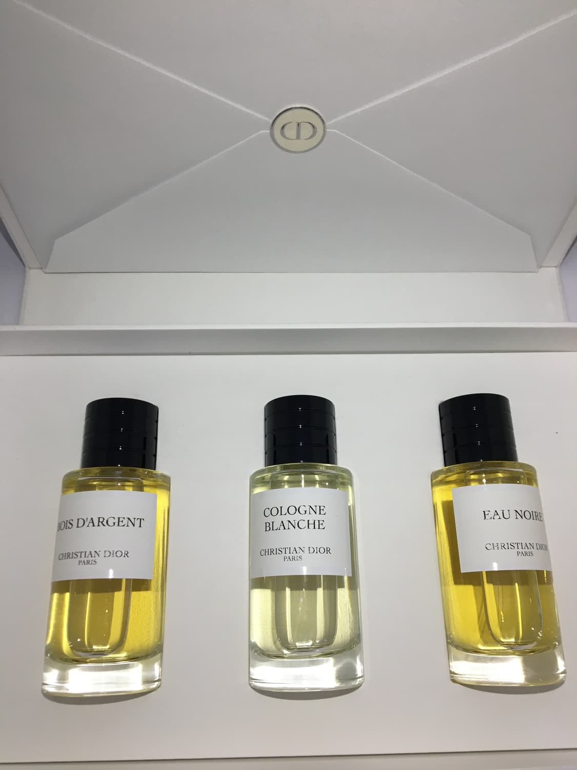 디올 향수 브아다르장/코롱블랑쉬/오느와르 EDP 40ml x3 상품이미지1