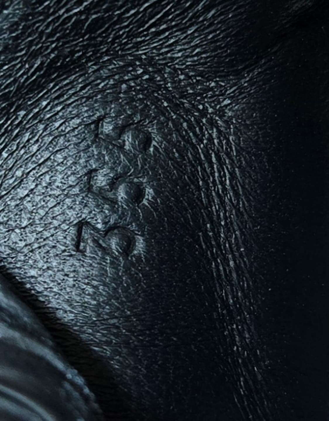 에르메스 정품 225mm- 블랙레더 스니커즈 상품이미지7