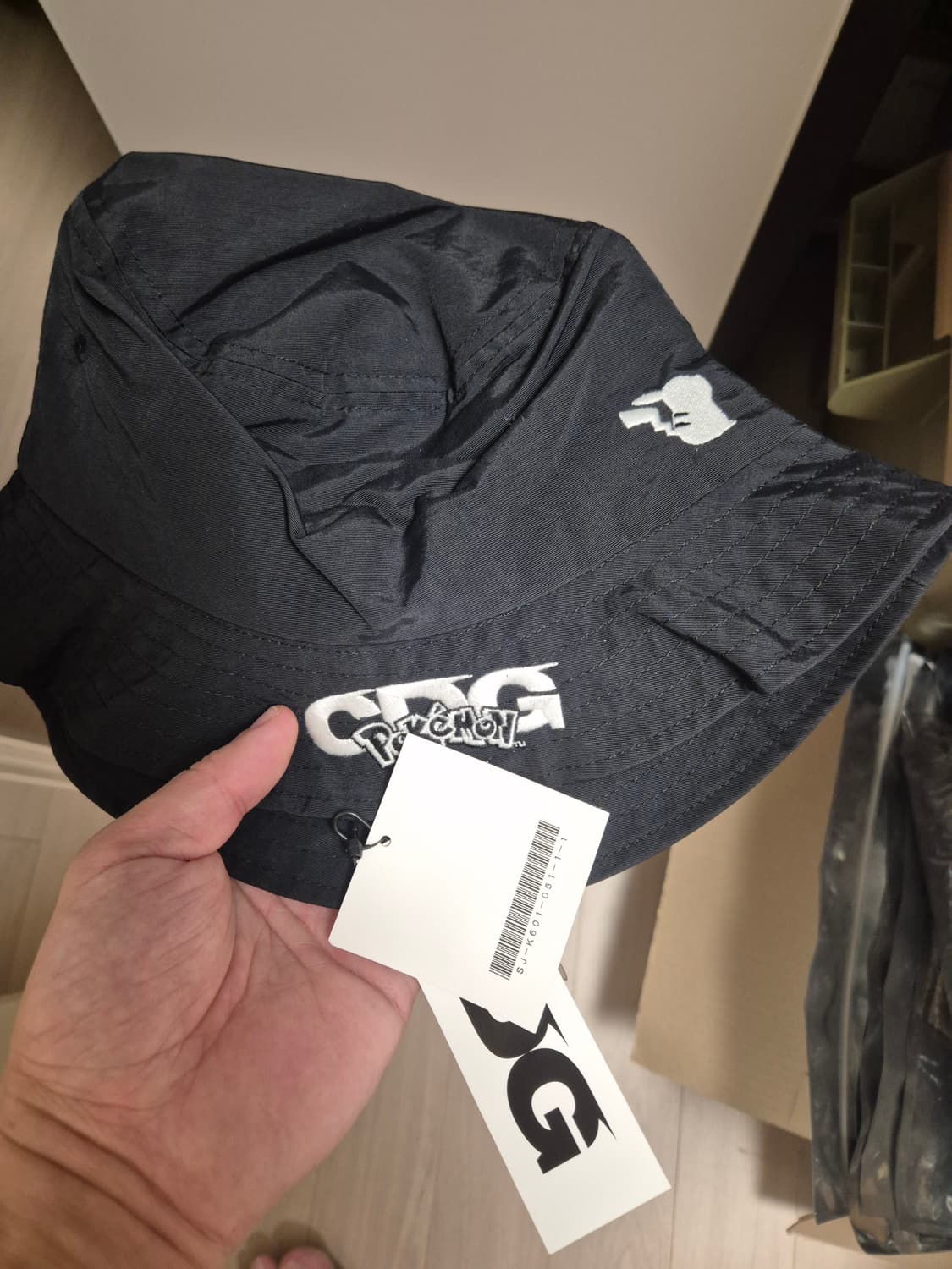 [새상품] CDG x 포켓몬 나일론 버킷햇 상품이미지2