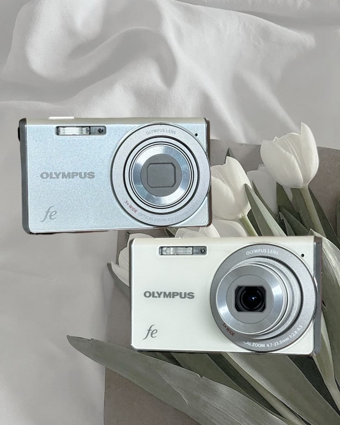 강추) 올림푸스 FE-5030 크림 디카 빈티지 캠코더 /캐논 니콘 소니 상품이미지1