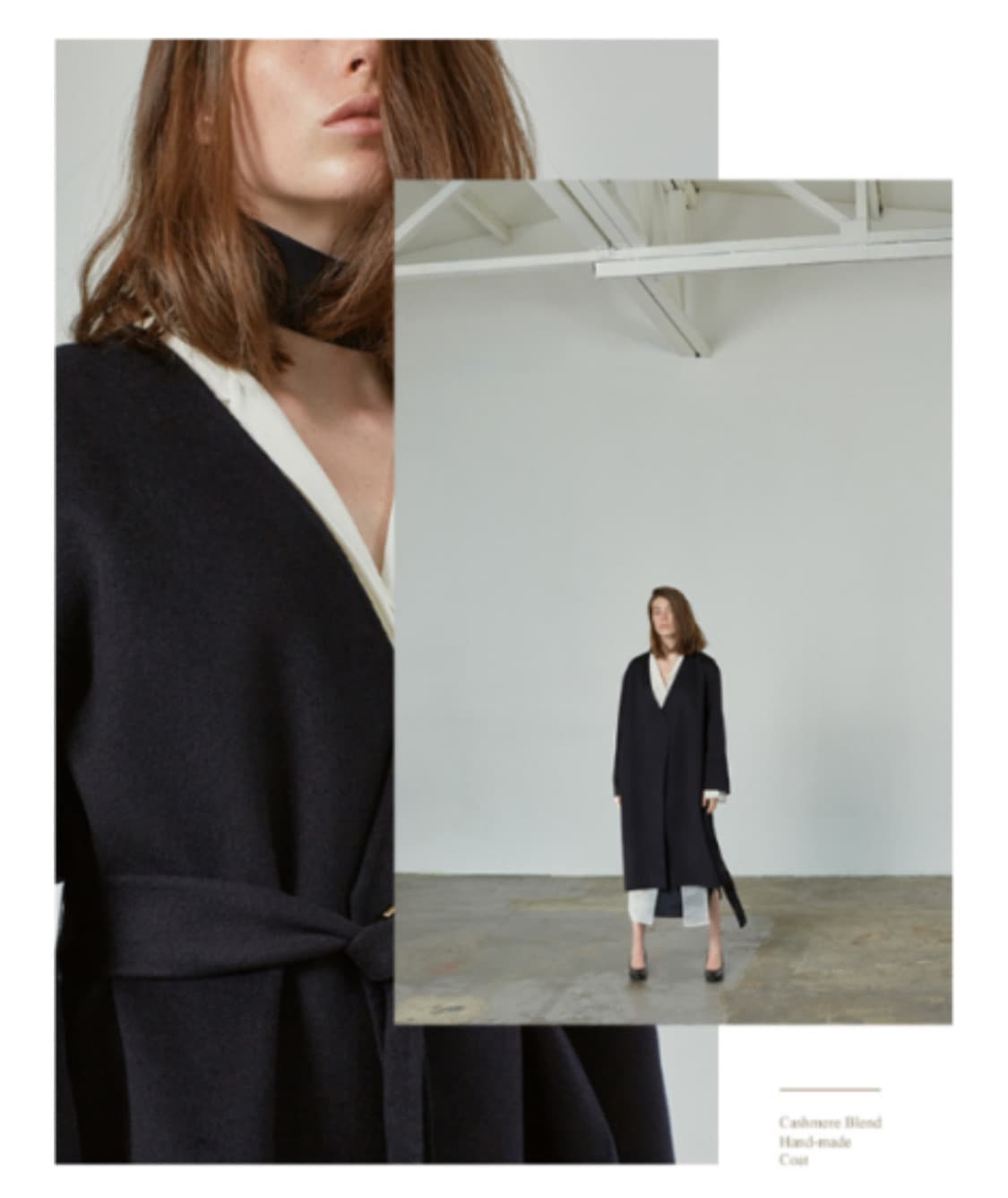 렉토 캐시미어 코트 상품이미지2