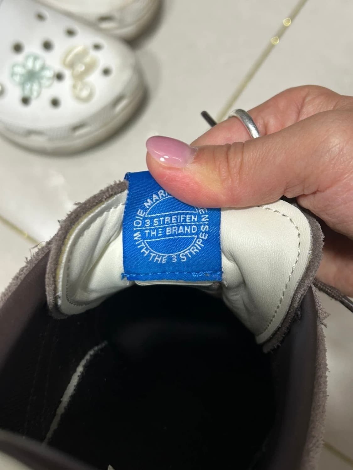 아디다스 스페지알 가젤 브라운 스웨이드 운동화 265 상품이미지4