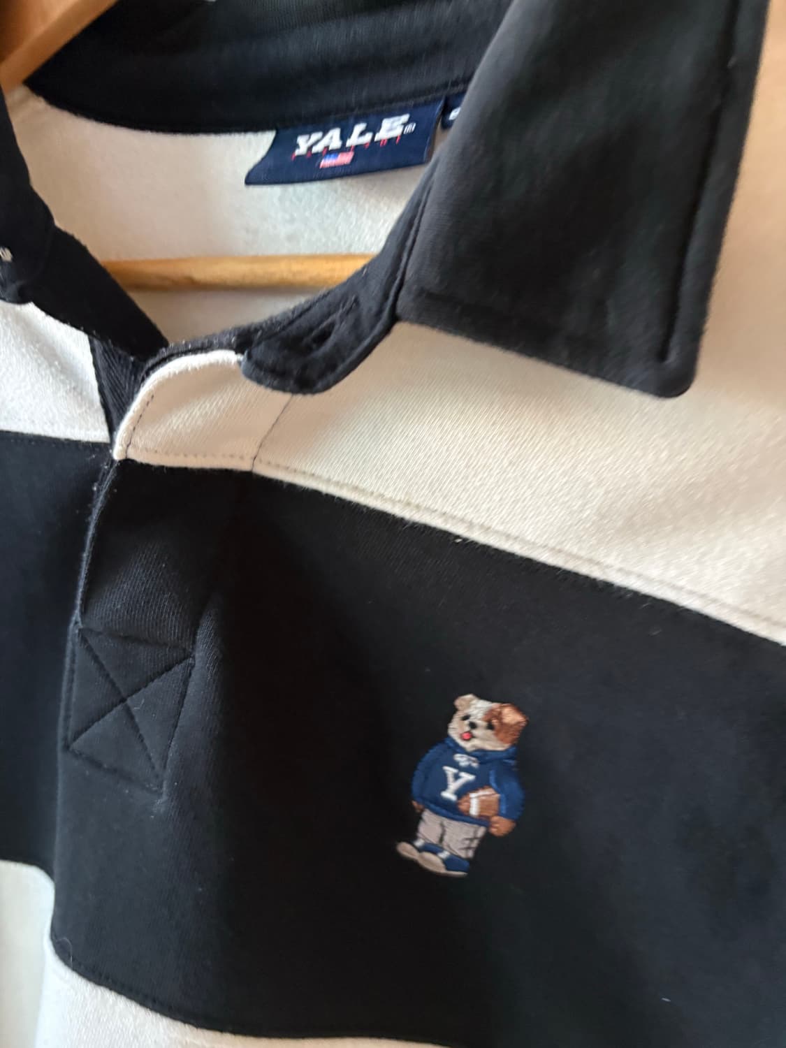 예일 스트라이프 럭비티셔츠 상품이미지2