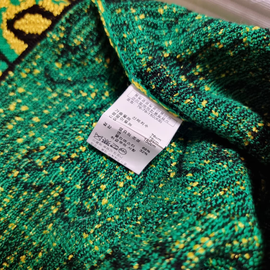 드리스 반 노튼 자수 니트 숏슬리브 반팔티 (55-66) 상태최상/1회착 상품이미지7