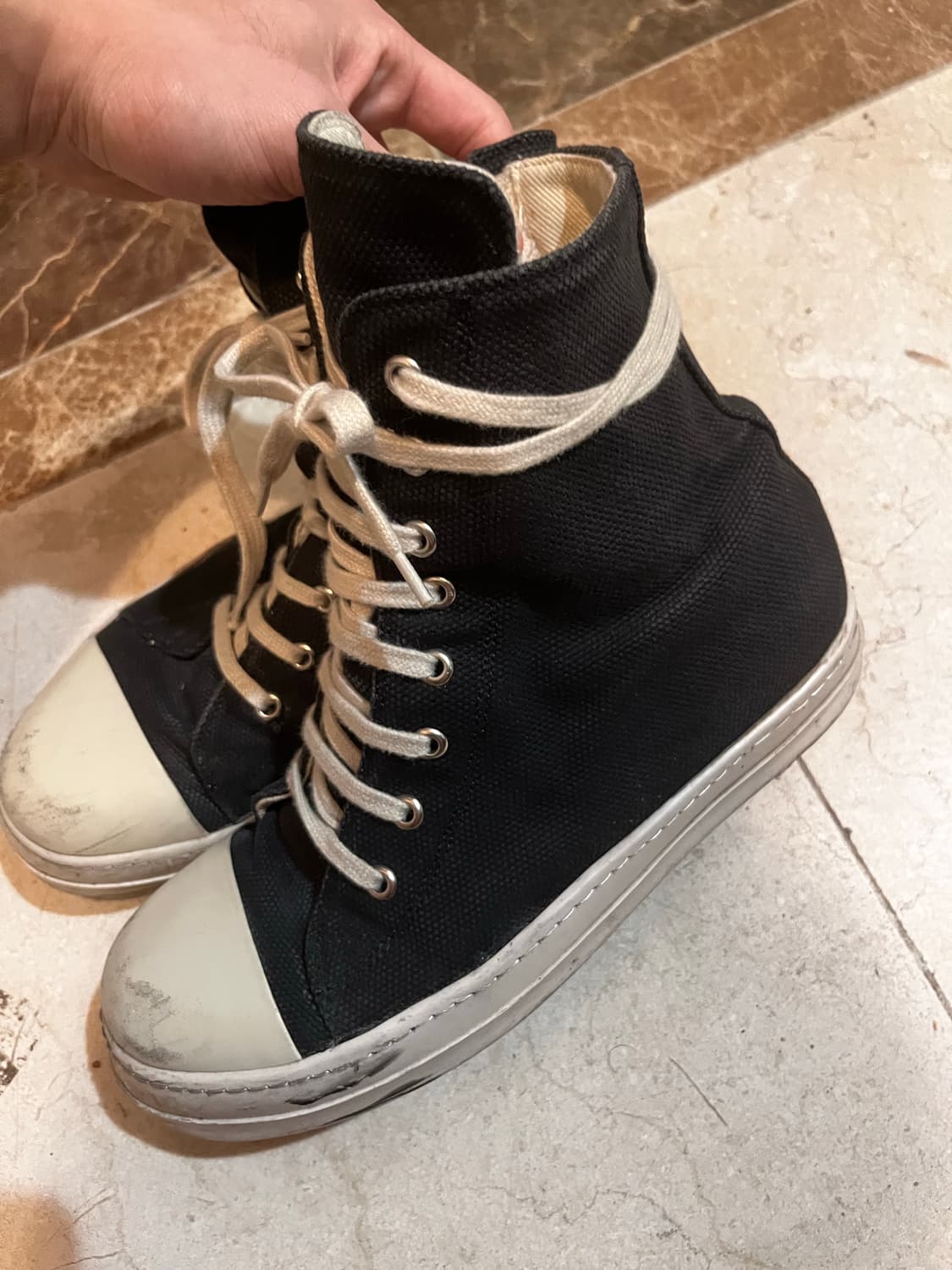 릭오웬스 라몬즈 하이 43(270) 상품이미지6