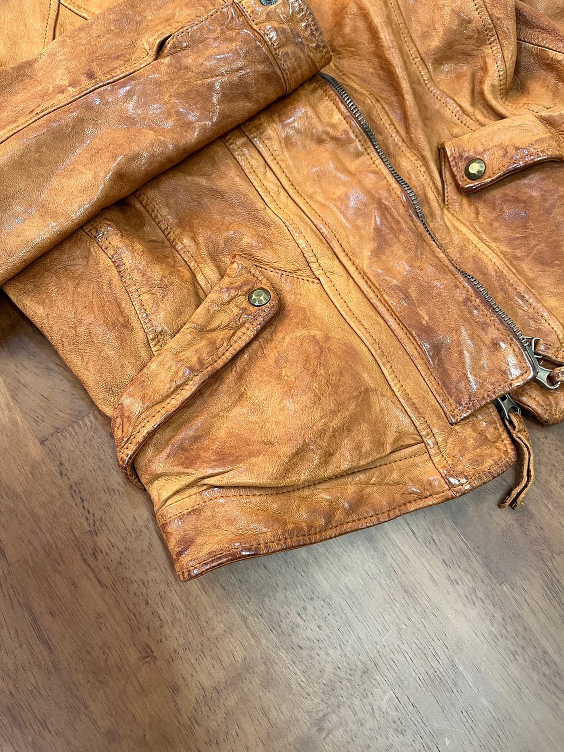 GOA 램 레더 Y2K 가죽 자켓 상품이미지4