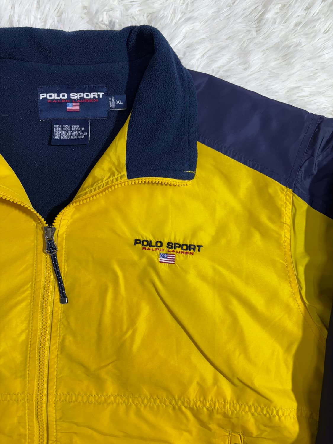 폴로스포츠 90‘s 배색 올드스쿨 점퍼  상품이미지4