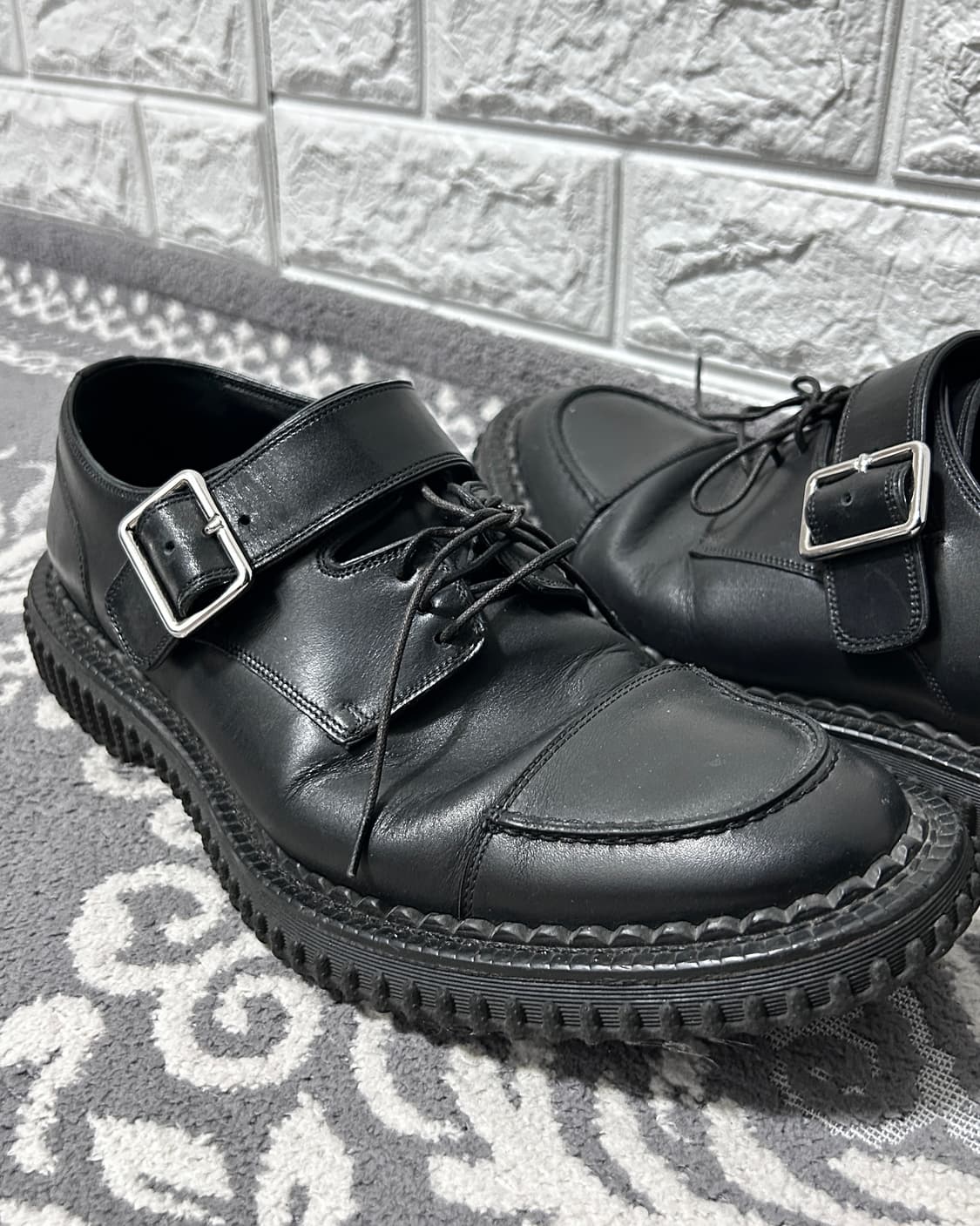 Dior 14AW 폴카 버클 더비 상품이미지3